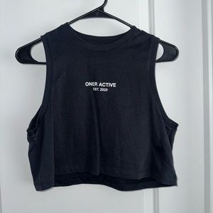 Black, Sage, and White Oner Active Tank Set